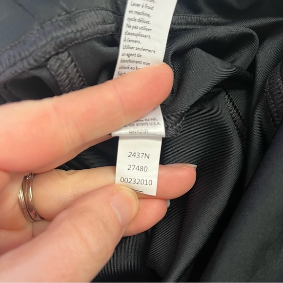 SPANX x REVOLVE Faux Leather High Waisted Leggings - Picture 9 of 10